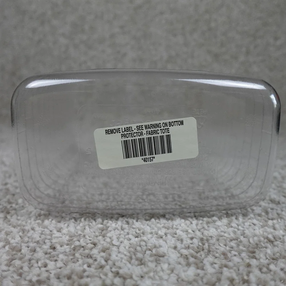Longaberger 2008 Fabric Tote Clear Plastic Basket Protector 40157